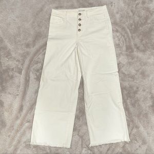 Loft High Rise Wide Leg Jeans